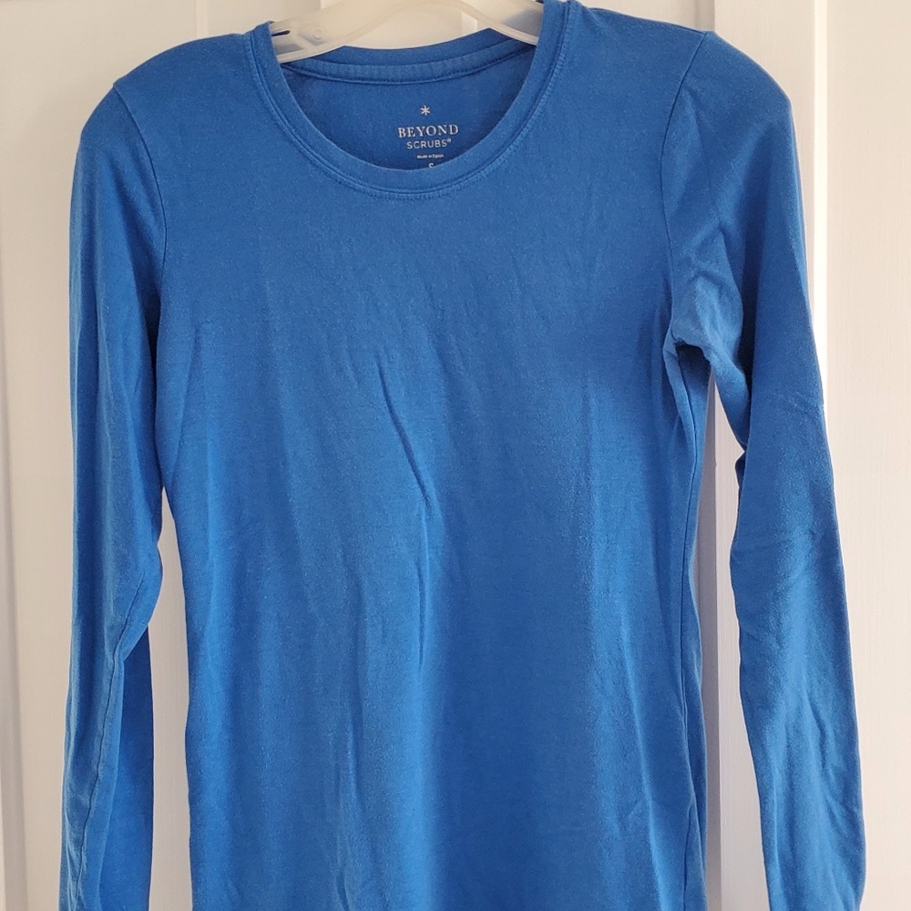 Beyond Scrubs, Size Small, under scrub long-sleeve T